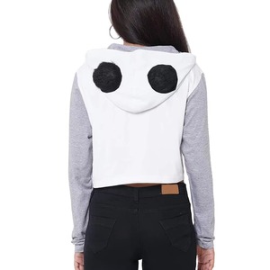 Nouveau Crop Top Élégant et Abordable, Meilleure Vente, Nouvelle Arrivée, Tendances Mode, Crop Tops à Capuche pour Femmes, Grande Taille, Respirant - Product Image 2