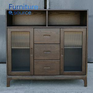 Buffet en bois moderne et durable Armoire de rangement élégante pour une utilisation quotidienne dans le salon Production artisanale en usine au Vietnam - Product Image 2