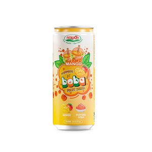 เครื่องดื่มน้ำมะม่วง popping Boba 320มล. มีไข่มุก Boba nawon ยี่ห้อ nawon - Product Image 3