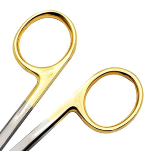 กรรไกรตัดคิ้วสแตนเลสสำหรับแต่งหน้า ตัดขนตา ทำเล็บ ดูแลเล็บมือ พร้อมใบมีดคม - Product Image 3