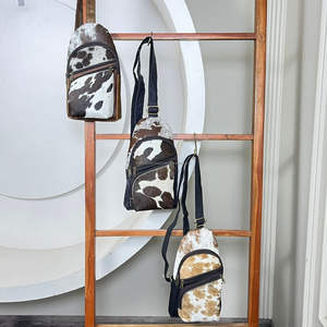 กระเป๋าคาดอกหนังวัวแท้ใหม่, กระเป๋าคาดอกหนังวัวแท้ใช้ได้ทั้งชายและหญิงกระเป๋าเดินป่าสำหรับกิจกรรมกลางแจ้ง - Product Image 5