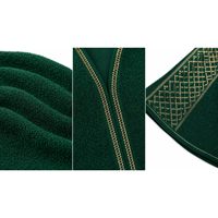 Abaya Femme Tricotée Vert Émeraude Personnalisée à Manches Papillon, Style Gulf, Vêtement Islamique Modeste, Fabricant Grossiste