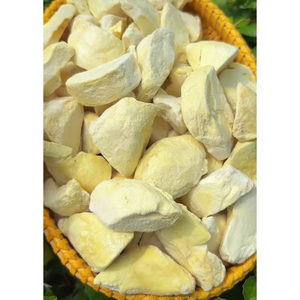 Wholesale Freeze Dried Durian Slices Vietnam Supplier Premium Golden Pillow Durian Fruit Snack Natural FD Food Ingredient Export - Product Image 4