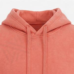 Sudadera con Capucha Vintage para Hombre, Talla XL, Lavado Ácido, 100% Algodón, Secado Rápido, Logotipo Personalizado, Color Personalizado, Talla Grande, Estampado Invernal, OEM - Product Image 4