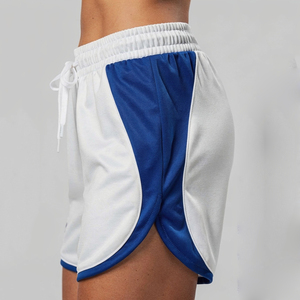Shorts de course pour femmes, vêtements de sport pour femmes, shorts d'entraînement et de fitness pour femmes, shorts en polyester à cordon de serrage à la taille, shorts pour femmes - Product Image 1