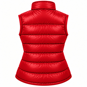 Custom Lightweight <b>Waistcoat</b> Warm Bubble Packable Sleeveless Jacket Plus Size <b>Womens</b> Duck Down Puffer Vest for <b>Women</b> Cotton - Product Image 3