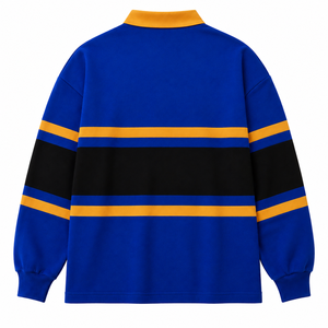Camiseta de rugby extragrande para mujer Sigma Gamma Rho, de manga larga, con cuello polo, bordado con letras griegas, estilo universitario. - Product Image 4