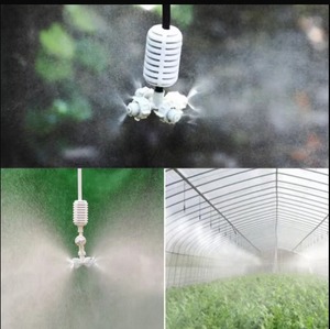 หัวฉีดพ่นหมอกเหนือศีรษะสำหรับฟาร์มไก่ JIVANDHARA IRRIGATION สีดำ ทำจากพลาสติก ใช้ในโรงเรือนเพาะชำ ระบบเพิ่มความชื้นในอากาศ และระบบน้ำหยด - Product Image 3