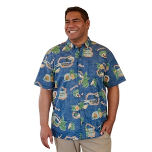 Men’s Designer Printed Shirt Modern Style Button <b>Down</b> Casual Outfit - Product Image 2