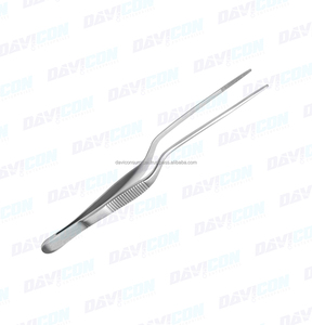 Pinces à pansement Adson à baïonnette en acier inoxydable, instrument chirurgical ORL, pinces à pansement et à emballage nasal - Product Image 2