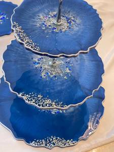 Geode 3 Tier <b>cake</b> stand - Product Image 4
