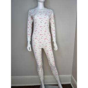 Conjunto de Ropa Interior Térmica de Cuello Medio para Mujer, Algodón, Corte Ajustado, Transpirable y Cálido con Propiedades Antibacterianas - Product Image 1