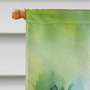 ธงบ้านสีน้ำประดับเสาระเบียงขนาดใหญ่ที่แขวนผนังแบนเนอร์โพลีเอสเตอร์สำหรับตกแต่ง - Product Image 3