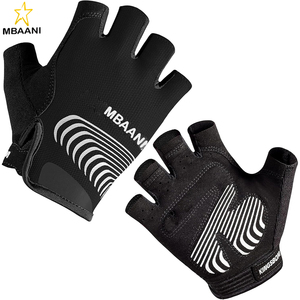 Gants de cyclisme respirants, gants de vélo absorbant les chocs avec coussinets en gel de silicone léger, gants de vélo antidérapants pour hommes et femmes - Product Image 1