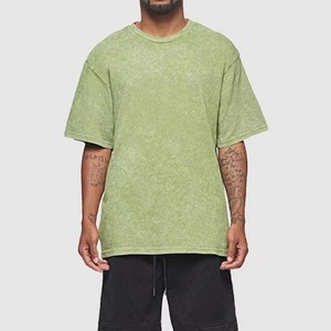 Camisetas de Hombre con Logotipo Personalizado Estampado, Lavado Ácido, Estilo Moderno, Nueva Tendencia, Camiseta de Hombre con Lavado Ácido - Product Image 2