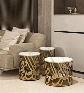 Metal <b>Side</b> <b>Table</b> Delivering Visual Harmony Through Balanced Proportions And Attractive Finish - Product Image 2