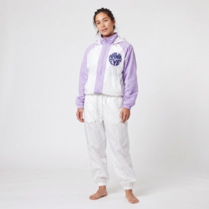 Ensemble survêtement coupe-vent zippé oversize, vente en gros, vêtements de sport décontractés - Product Image 3