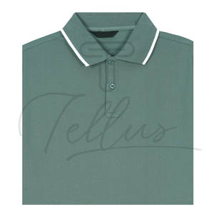 Camisa de Lona Transpirable de Alta Gama, Nueva, para Hombre, Estilo Formal, Manga Corta, Poliéster/Algodón - Product Image 1