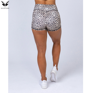 2026 Solid Color Good Supplier With Own Logo Highest Quality OEM Service Loose Fit High Waist Casual Running Yoga <b>Shorts</b> - Product Image 2