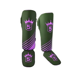 2025 Nuevas Espinilleras de Fútbol de Cuero de Buena Calidad, Protección Profesional, Ligeras, Duraderas, Bajo MOQ, para Boxeo y Artes Marciales - Product Image 4