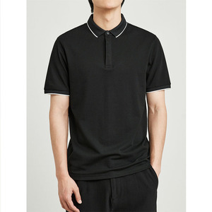 Polo brodé personnalisé OEM de haute qualité à col polo, toucher rafraîchissant, multicolore, séchage rapide pour hommes – Vente en gros - Product Image 2