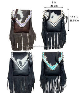 Sacs à main de luxe en cuir à carreaux, sacs à main en cuir de vachette, sacs à bandoulière pour femmes, sacs messagers, nouvelle mode en gros - Product Image 2