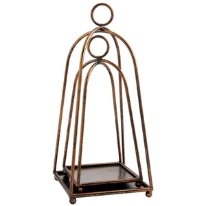 Vente en gros de lanternes en métal et en verre avec lanternes à bougies en métal fini bronze pour la décoration extérieure et intérieure, personnalisables - Product Image 1