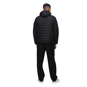 Veste matelassée en vinyle brillant tendance pour homme, style urbain, vente chaude, fabrication sur mesure en gros - Product Image 3