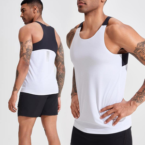 Débardeurs de sport sans manches pour hommes, séchage rapide, pour la gym, le basketball, l'entraînement de marathon, gilet de course respirant – Vente en gros - Product Image 5