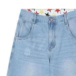Pantalones Cortos de Mezclilla para Hombre, Clásicos, de Moda Diaria, 100% Algodón, Aspecto Premium, Transpirables, Ecológicos, de Secado Rápido, Casuales, a la Moda, al por Mayor - Product Image 3