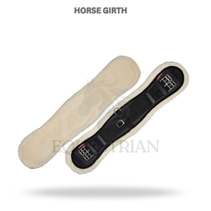 เส้นรอบวงของอานม้าทำจากผ้าฟลีซสวมใส่สบายพร้อมหัวเข็มขัดสแตนเลส - Product Image 2