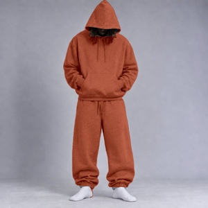 Conjunto Deportivo Personalizado para Hombre, Sudadera y Pantalones de Chándal de Algodón, Estilo Urbano, Ropa Deportiva Informal, Venta al Por Mayor - Product Image 3