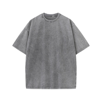 Camisetas Unisex de Alta Calidad Personalizadas, de Poliéster/Algodón, Corte Regular, Lavado Ácido, con Tela Transpirable Ecológica