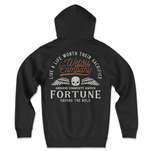 คอลเลคชั่นใหม่ เสื้อฮู้ดดี้พิมพ์ลาย DTG สำหรับผู้ชาย น้ำหนัก 380 กรัม ดีไซน์โลโก้เสื้อผ้าสตรีทแวร์สุดเท่ ให้ความอบอุ่นและสวมใส่สบาย - Product Image 5