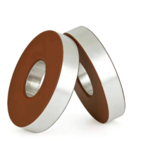 Kapasitor Disc Feedthrough CT52 910PF X7R dengan Diameter Luar 1.5 Mm Diameter Dalam 0.8 Mm Tegangan Operasi 25V untuk Modul PCB