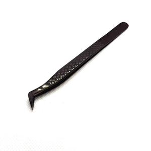 Pinzas Profesionales para Pestañas de Acero Inoxidable Ultra-Grip con Punta Lisa, Antimagnéticas y Mango Cómodo para Extensión de Pestañas Postizas - Product Image 2