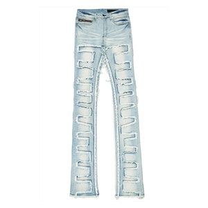 New Stylish Men's <b>Button</b> And Zipper Closure Denim <b>Jeans</b> Pants Wholesale Price Premium Quality Also Pockets Custom <b>Jeans</b> Pants - Product Image 1