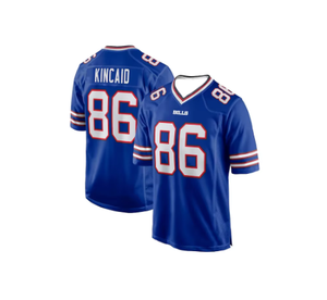 เสื้อฟุตบอลอเมริกัน Buffalo American Football Jersey Sportswear Training Team Jerseys Bill Allen No.10 3D Printed Number Series เสื้อที่ขายดีที่สุด - Product Image 2