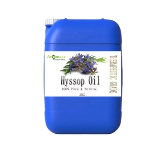 100% Pure Natural Raw Floral Hyssop Essential Oil for Aromatherapy <b>Diffuser</b> Hyssop Essential Oil Wholesale Price - Product Image 1
