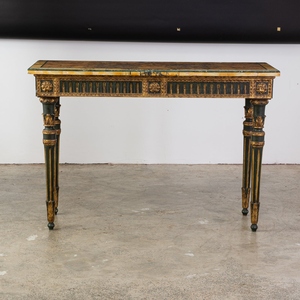 Mesa de centro de latón de lujo de última generación, mesa central geométrica moderna, mesa auxiliar de metal contemporánea, muebles de diseño para sala de estar - Product Image 6