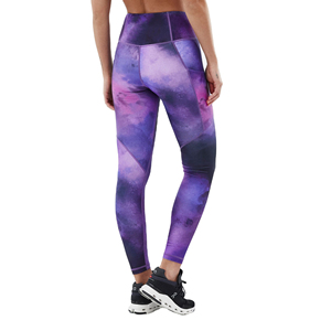 Leggings de sport pour femmes entièrement sublimés avec poche, longueur cheville, pour la course, le yoga, le fitness et la gym - Product Image 2