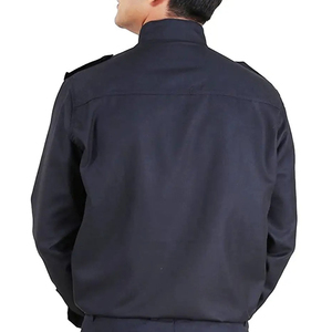 Ensemble de vêtements de travail pour agents de sécurité, chemise et pantalon, couleur et logo personnalisés durables, toutes tailles disponibles pour hommes - Product Image 5