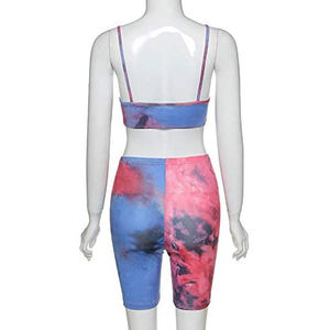 Ensemble de vêtements de yoga et de fitness pour femmes : shorts de yoga sans couture, leggings de sport et soutien-gorge de sport - Product Image 6