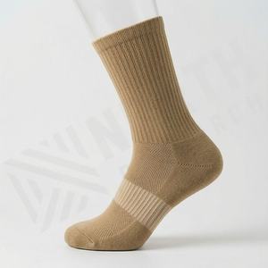 Chaussettes en coton tricotées sur mesure, brodées, pour femmes, décontractées, sportives, respirantes, douces, confortables, à porter au quotidien, couleur personnalisée - Product Image 3