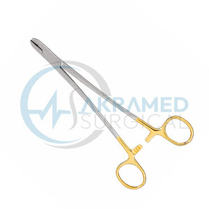 คีมบิดลวด TC พรีเมียม สแตนเลสสตีล ด้ามจับสีทอง เครื่องมือผ่าตัดกระดูกและข้อ ได้รับการรับรองมาตรฐาน CE ใช้ซ้ำได้ - Product Image 1