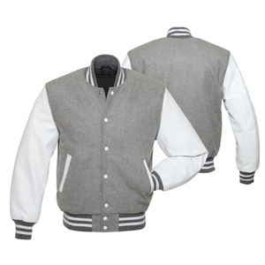 Veste universitaire décontractée à manches longues pour homme VIBE SEWN, 100 % laine/cuir, tendance hiver, style baseball, vente chaude, faible MOQ - Product Image 6