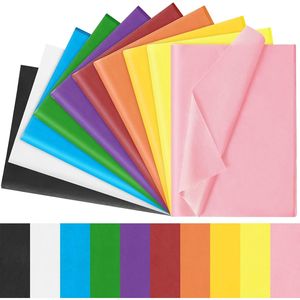 120 Fogli di Carta Velina Colorata 50x35cm per Decorazioni di Matrimoni e Feste di Compleanno, Ideale per Sacchetti Regalo e Confezioni Artistiche - Product Image 1