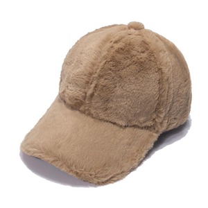 Solid Wholesale <b>Winter</b> Warm Polyester Faux Fur Custom Baseball <b>Cap</b> Customize Hats <b>Caps</b> <b>for</b> Women <b>Men</b> Fleece Plush Baseball <b>Cap</b> - Product Image 1