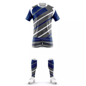Maillots de rugby et uniformes d'équipe personnalisés, couleurs et designs sur mesure, respirants, antibactériens, marque privée, faible MOQ, 100% polyester - Product Image 4
