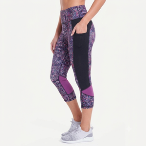 Collants de course pour femmes de haute qualité, vente en gros, taille élastique sans couture, dernière conception, respirants, tricotés unis, offre spéciale - Product Image 3